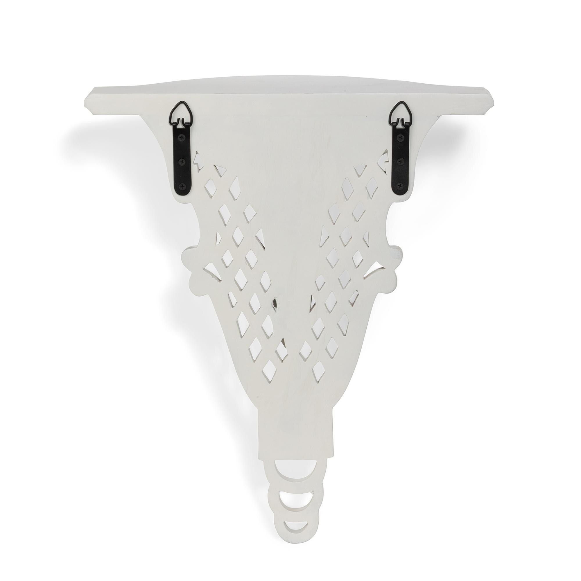 Florentine Wall Bracket, White - view 3