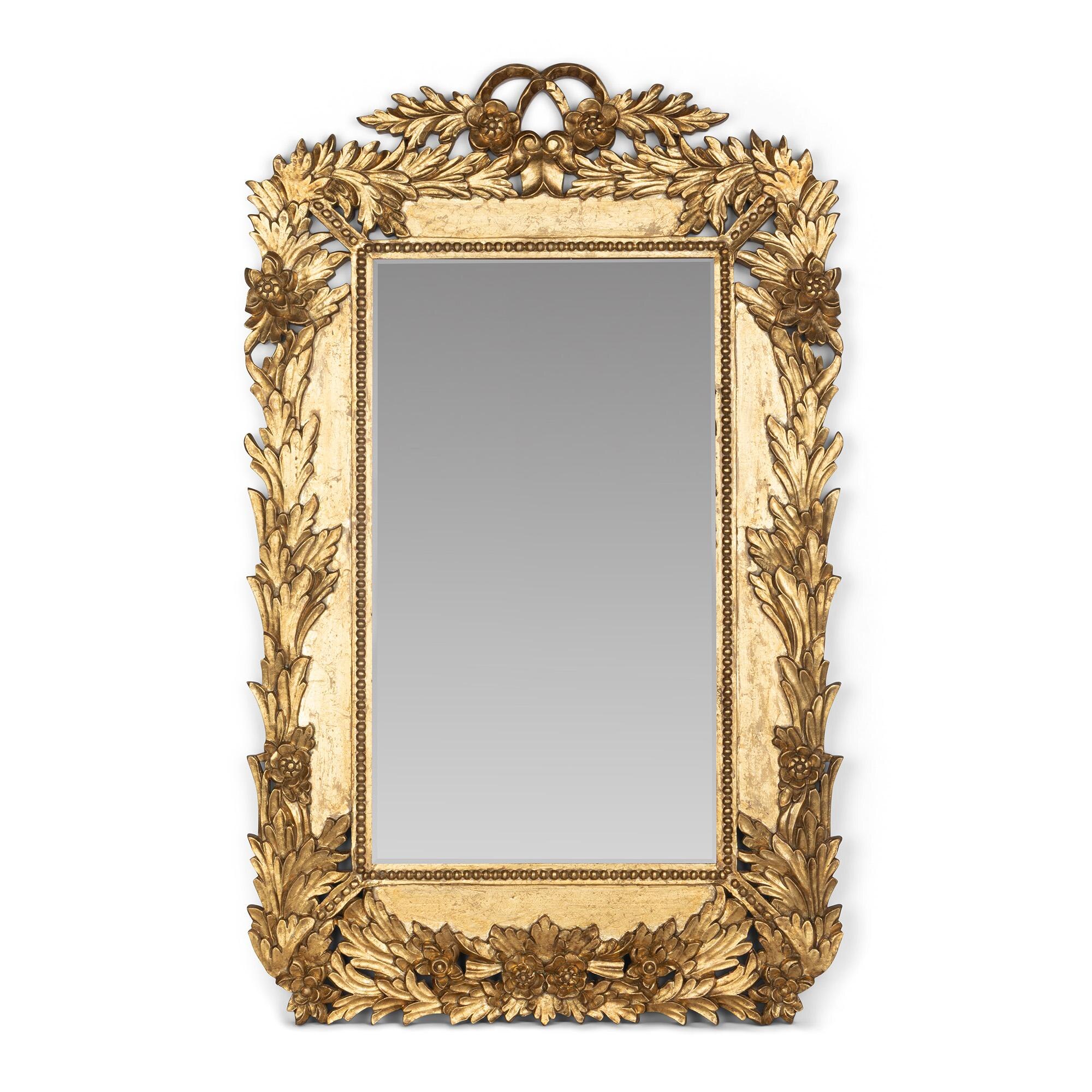 Laurelcrest Mirror, Gold - view 2