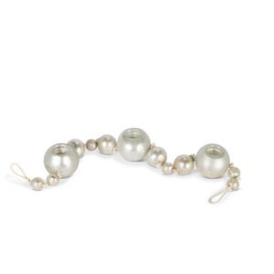 Glass Candle Holder Garland, 34.55"L