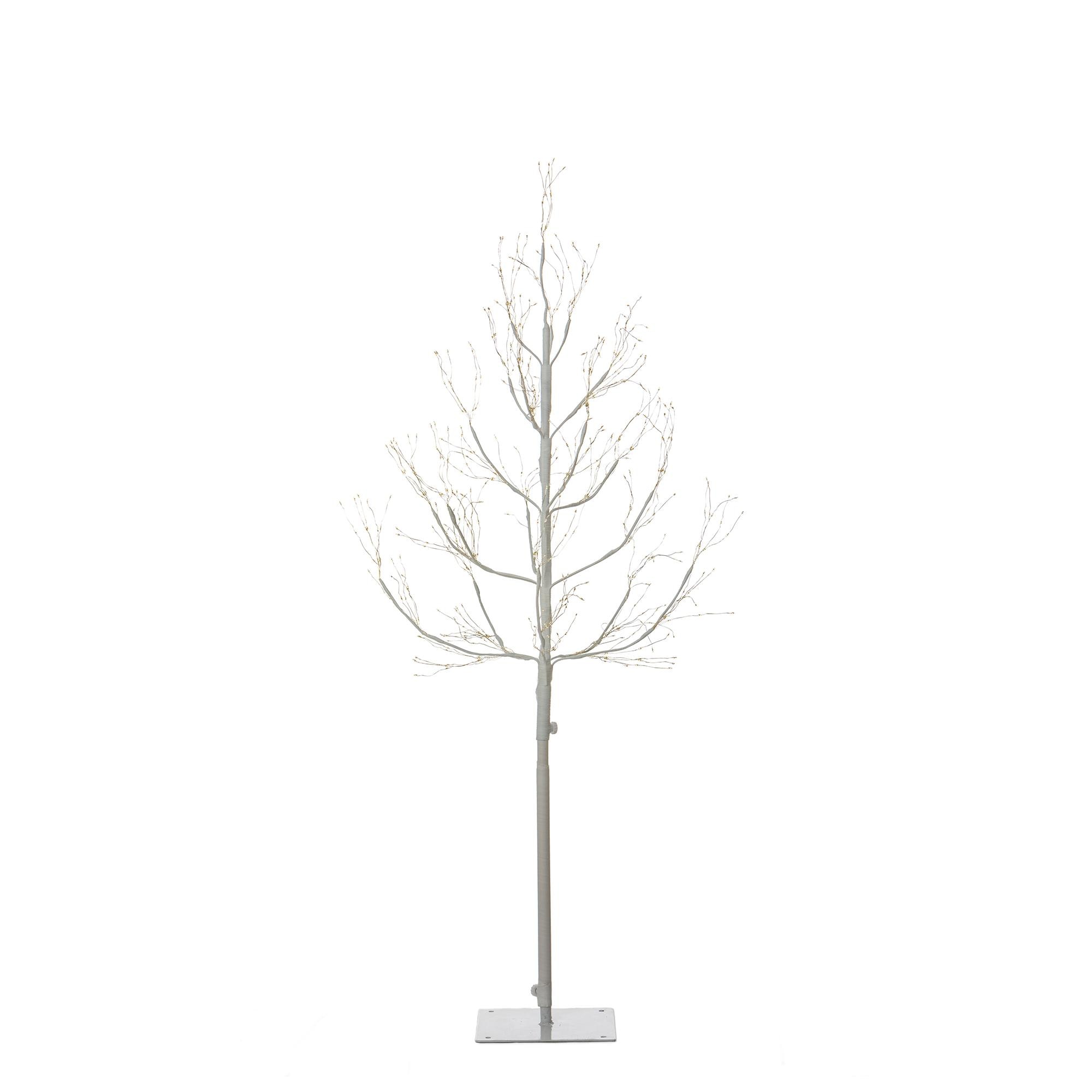 Winter White LED Lighted Tree, 48"