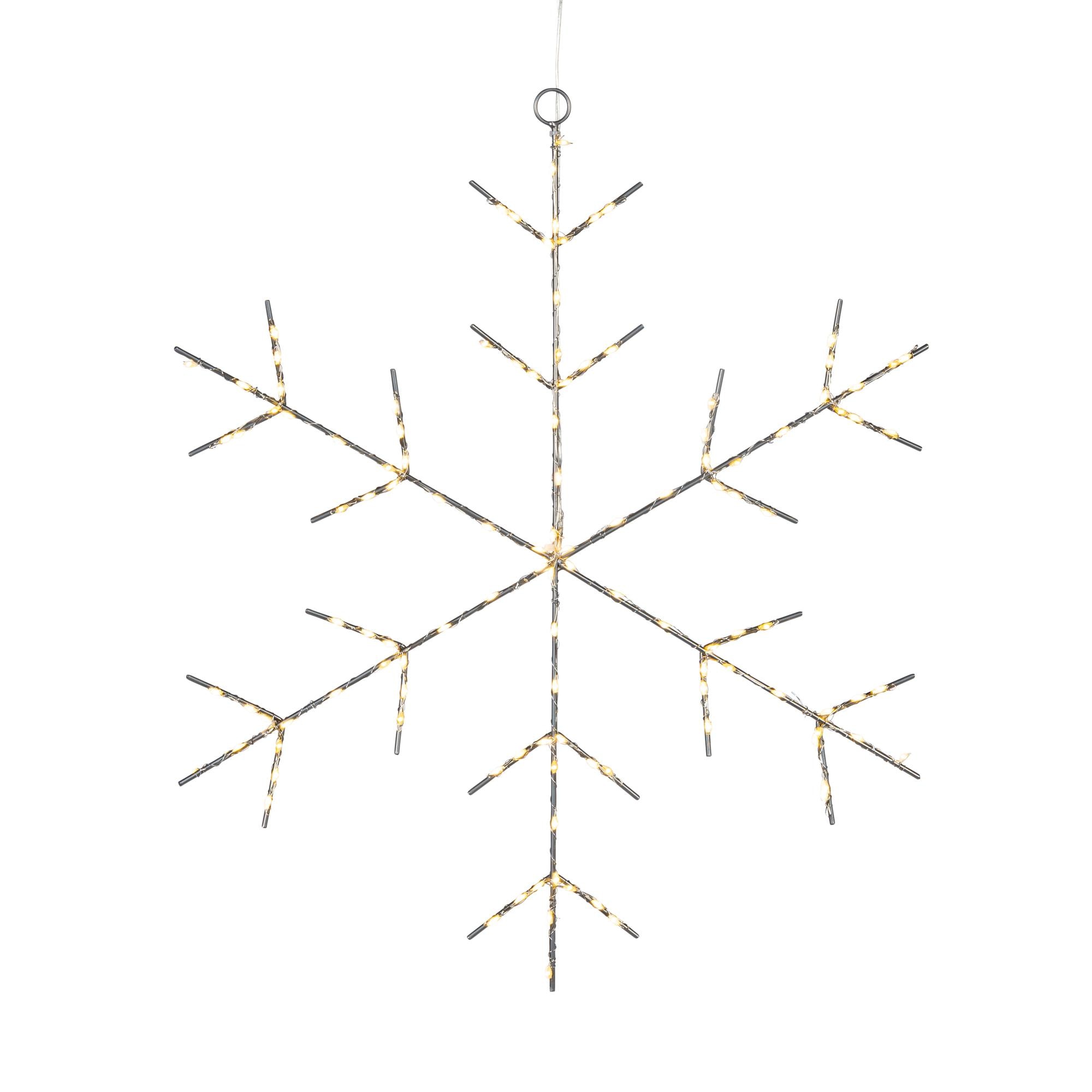LED Snowflake with Twinkle Lights, 18"D