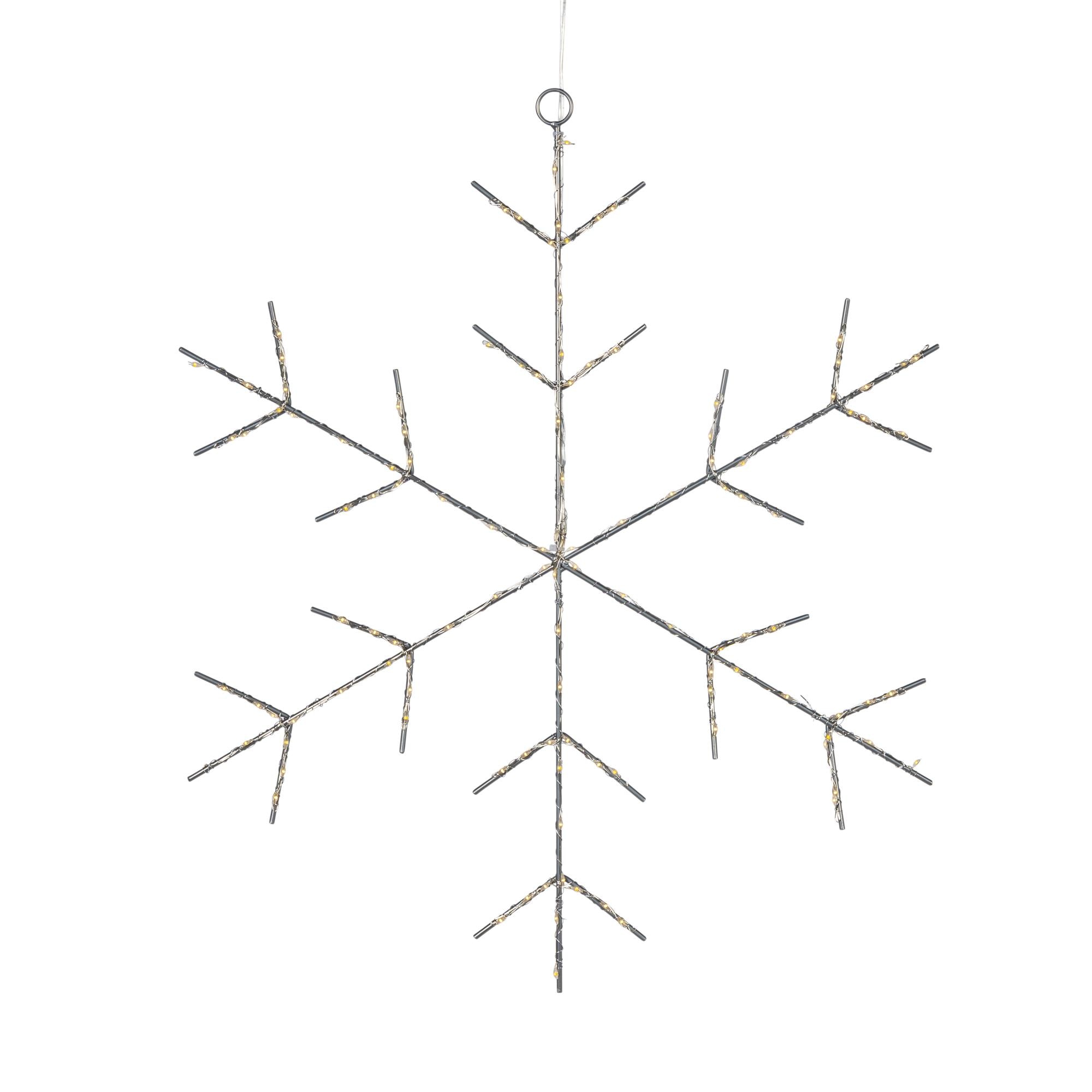 LED Snowflake with Twinkle Lights, 18"D - view 2