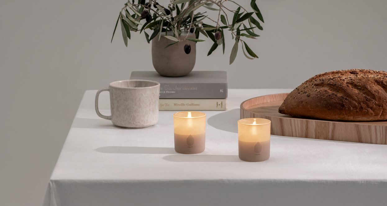 Uyuni Frosted Glass Candle - Image 2